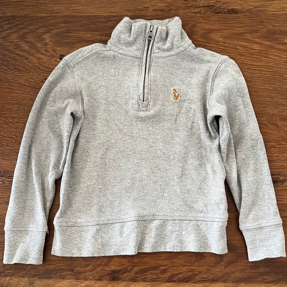 POLO Ralph Lauren Boys 2T Quarter-Zip Pullover